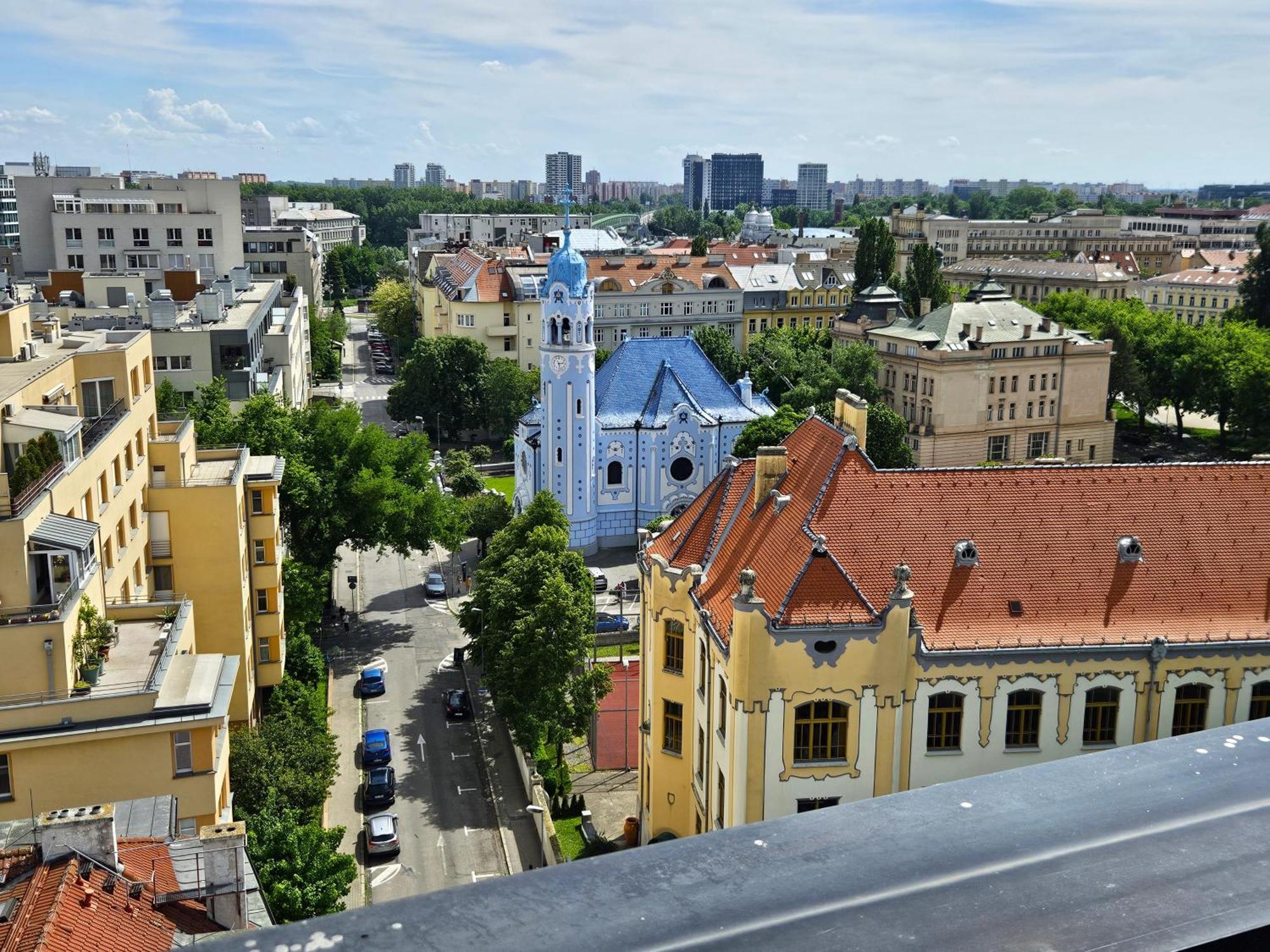 Panorama View Design Apt In Old Town - Free Parking Bratislava Dış mekan fotoğraf